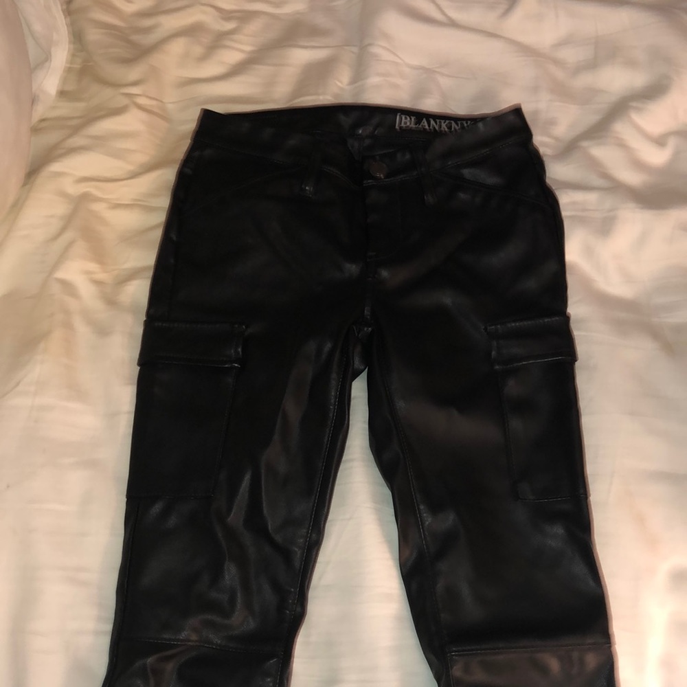 BLANKNYC LEATHER PANTS